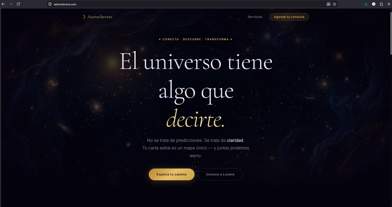 Captura de pantalla de Astrochevere